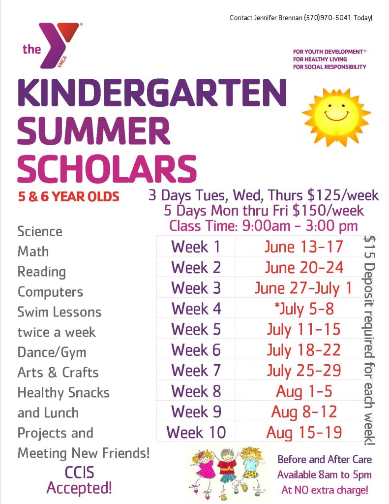 2016Summer Kindergarten Camp